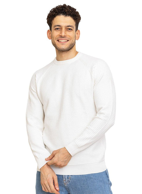 Off White - Design 00104 BS - Round Pullover - Khotwh